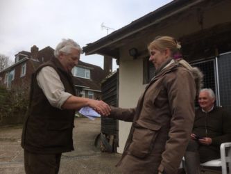 Mandy Shah - 3rd in Special Beginner with Bailey Gundog Assessment