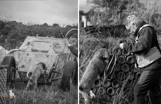 Plenty of unusual places at the Anti Aircraft Installation (turned paintball location) in Cheshire